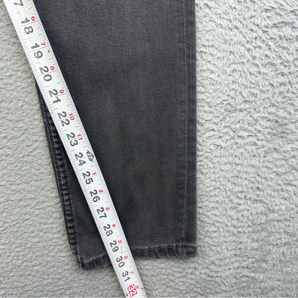 Barbados Jeans Mens 32x30 Gray Slim Fit Straight Leg Stretch Casual Pockets - Picture 10 of 14